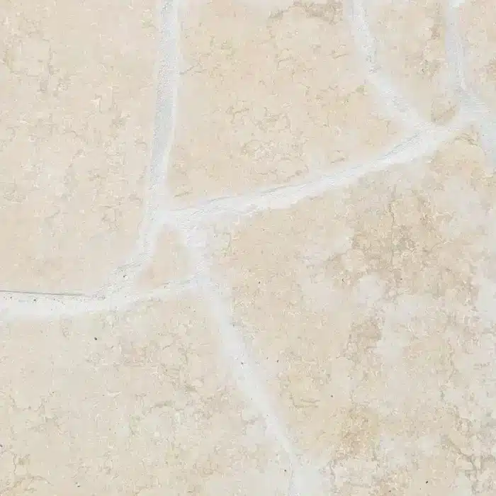Crema Novelda Brushed & Tumbled Crazy Paving