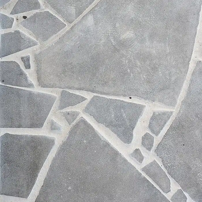 Sinai Grey Sandblasted & Tumbled Crazy Paving