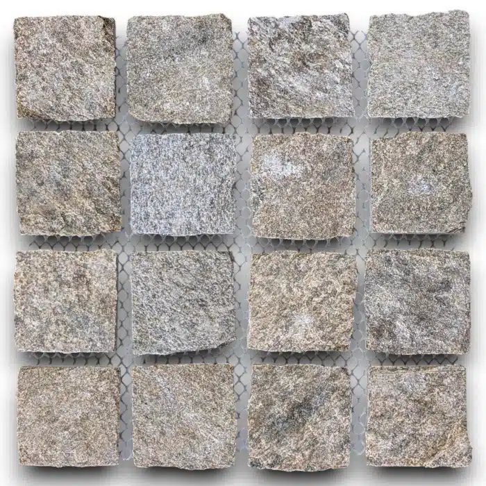 Tora Granite Cobblestone 90 x 90 x 20mm by Stone Design & Co