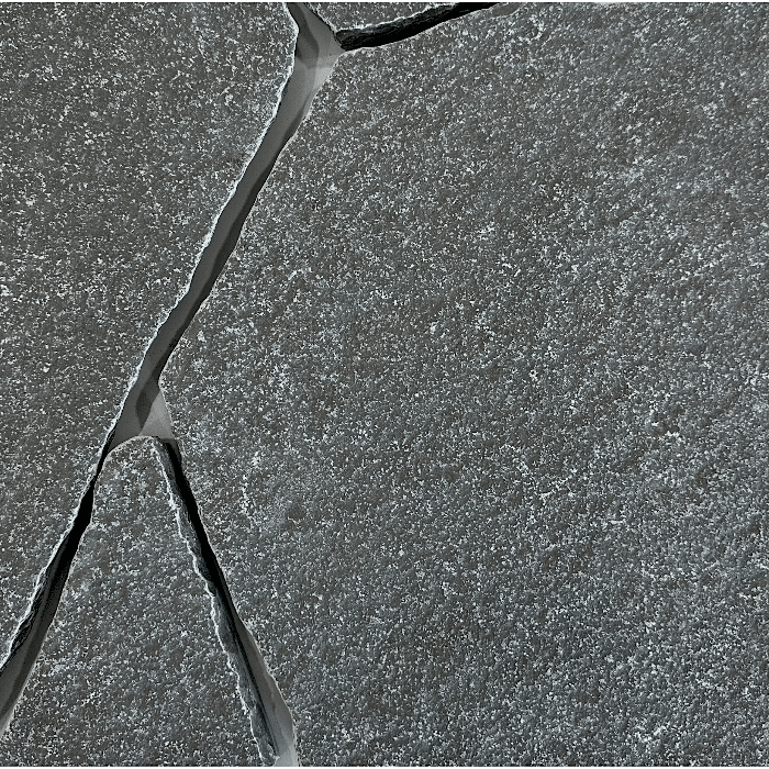 The Leyla dark grey tumbled limestone crazy paver is distinguished by its deep and inky hue with flecks of snow that bring a stark and eye catching contrast to the stone. The versatile colour makes it an ideal choice for both classical and modern projects.